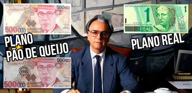 Itamar Franco conseguiu a proeza de ter 3 moedas vigentes em seu mandato