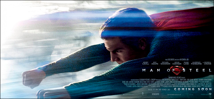O Homem de Aço... o início do que viria a ser o universo estendido DC nos cinemas