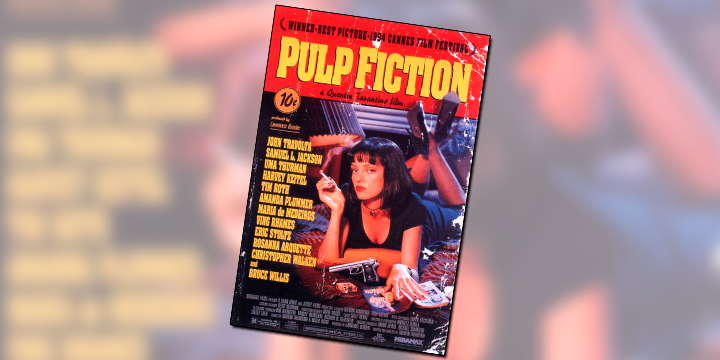 Pulp Fiction... tem tudo para não ser... mas é um clássico