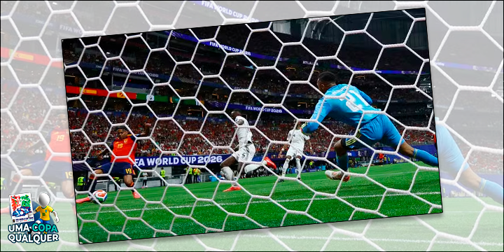 Gol de Lamine Yamal contra Arábia Saudita