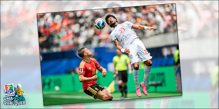 O Irã conseguiu segurar a força da seleção belga