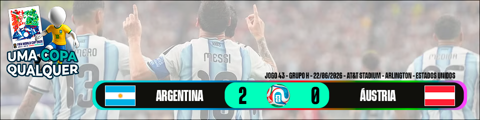 Argentina 2 x 0 Áustria