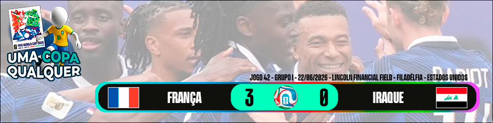 França 3 x 0 Iraque
