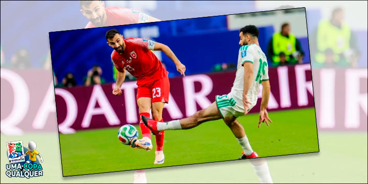 Disputa acirrada entre Jordânia e Argélia - Foto: instagram.com/@jordan.fa