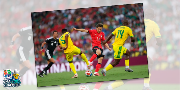 A África do Sul faz história ao vencer a Coreia - Foto: Jeon Shin/Newsis