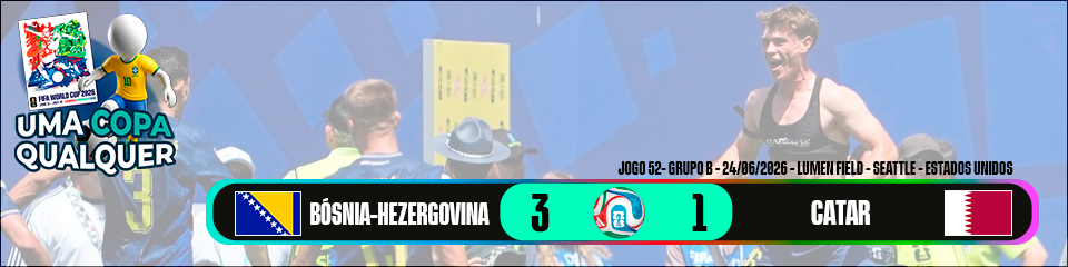 Bósnia e Herzegovina 3 x 1 Catar
