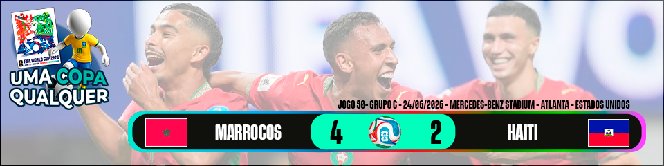 Marrocos 4 x 2 Haiti
