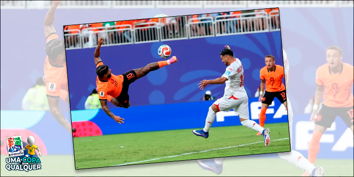 A Holanda não teve dificuldades em vencer a Tunísia - Foto: Getty Images