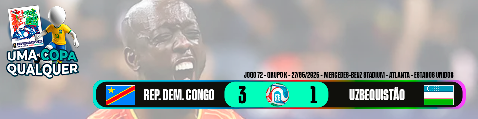 RD Congo 3 x 1 Uzbequistão